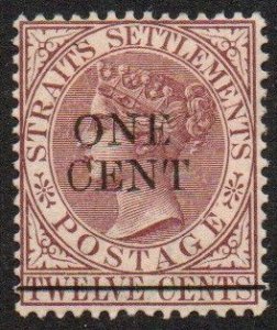 Straits Settlements Sc #81 Mint Hinged