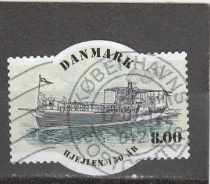 Denmark  Scott#  1539  Used  (2011 Paddle Steamer)