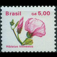 BRAZIL 1989 - Scott# 2181 Flower 5cz NH
