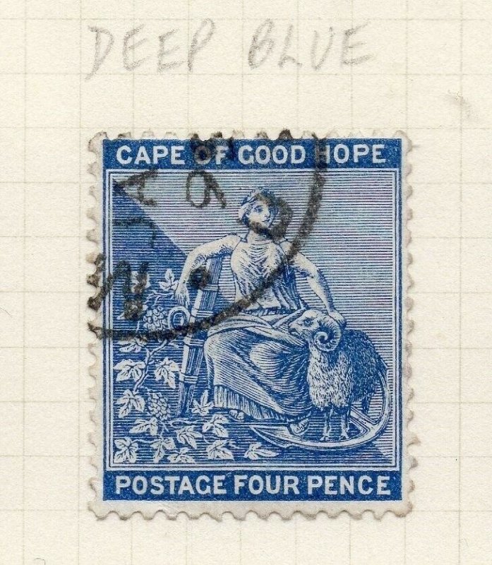 Cape of Good Hope 1884 Early Issue Fine Used 4d. 284473