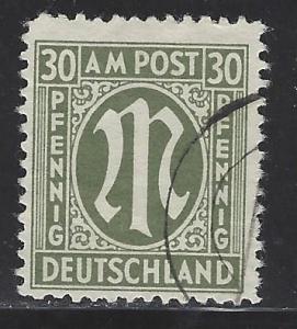 Germany AM Post Scott # 3N14, used