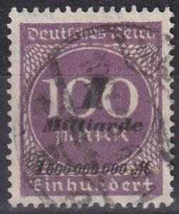 Germany #310  F-VF Used  CV $29.00  Z670