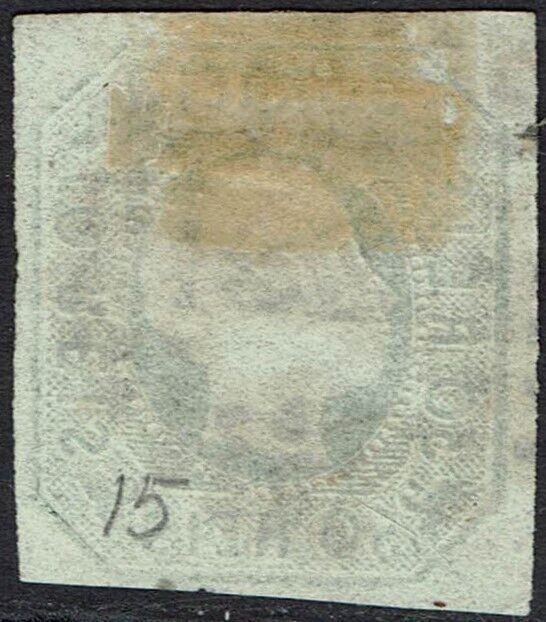 PORTUGAL 1862 KING EMBOSSED 50R USED