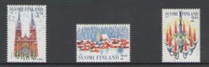 Finland Sc 1062-4 1997 Christmas stamp set mint NH