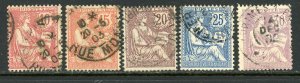 France 133-137 Used