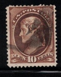 UNITED STATES Scott # 150 Used - Jefferson a