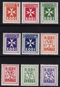 1934 Aegean, Tax Marker 1/9 Various Subjects, MNH**