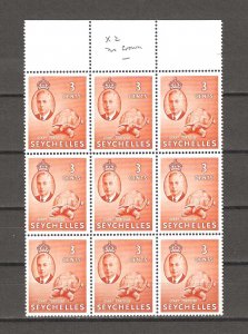 SEYCHELLES 1952 SG 159a MNH Cat £650