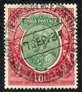 India SG217 KGV 10R wmk Mult Star with Wireless CDS 