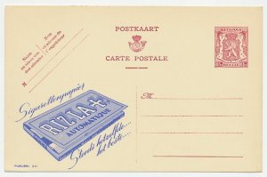 Publibel - Postal stationery Belgium 1946 Cigarette paper - Rolling tobacco