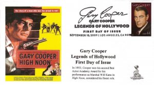 Gary Cooper First Day Cover, from Toad Hall Covers!