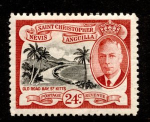 St. Christopher Nevis Anguilla #114 MINT OG H VF SINGLE - POST OFFICE FRESH