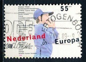 Netherlands #744 Single Used