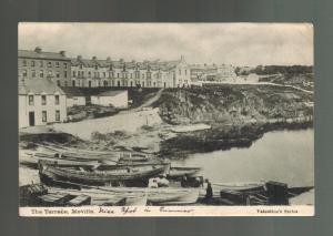 1904 Londonderry Donegal Ireland Picture postcard Cover to antrim Moville Terrac