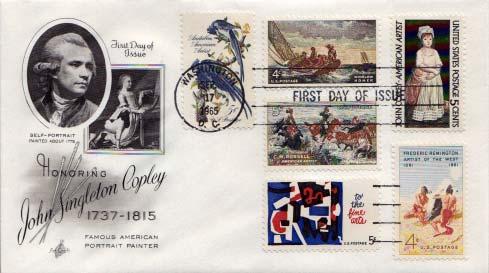 United States, First Day Cover, Art