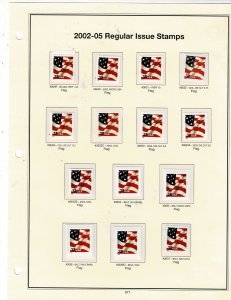 2002 Mint Regular Issue 37c US Postage 29 diff #3620-25 & 3629F-37 VF MNH