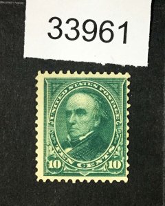 MOMEN: US STAMPS #273 UNUSED NO GUM LOT #33961