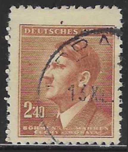 Bohemia and Moravia #73 (1942), used single