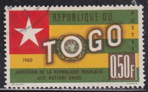 Togo 387 Flag of Togo 1961