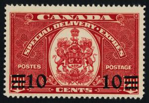 Canada E9 MH Special Delivery, Crest