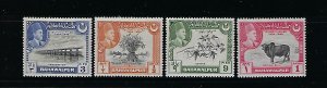 PAKISTAN- BAHAWALPUR SCOTT #22-25 1949 SET- MINT HINGED