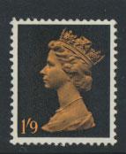 GB   Machin - Mint never hinged - SG 744 - 1s 9d