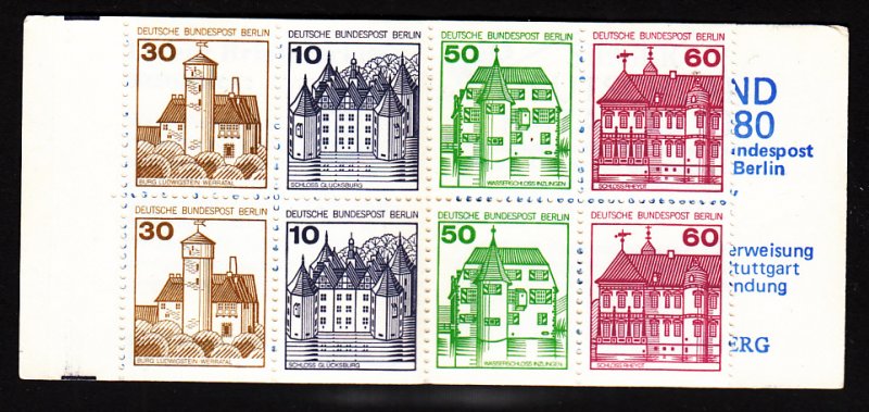 Germany Berlin 9N391d Booklet MNH VF