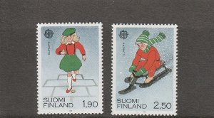 Finland  Scott#  795-796  MNH  (1989 Europa)