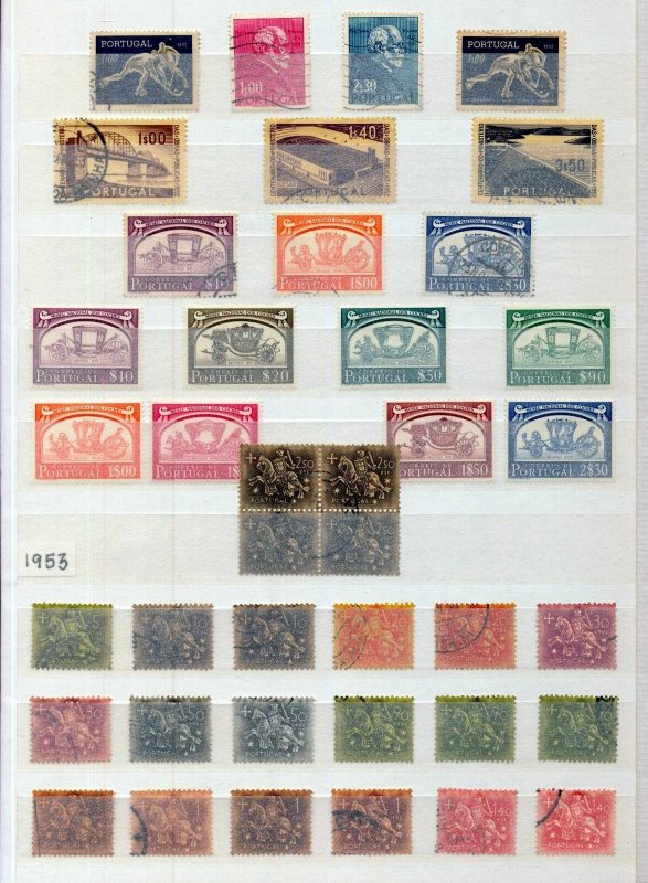PORTUGAL 1948/61 M&U Collection (Apprx 180+Items) (RK 396