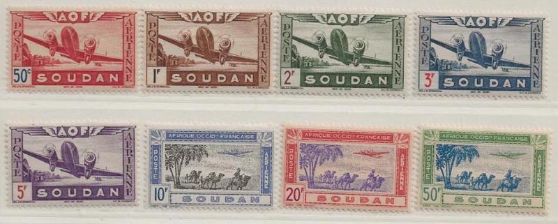 French Colonies, French Sudan C6-C13 [M]