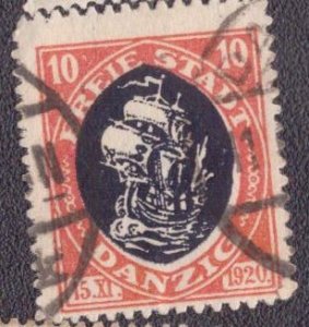 Danzig - 50 1921 Used