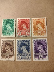Czechoslovakia #262-265