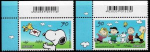 Germany 2018,Sc.#3024-3025 MNH, Comics, Peanuts