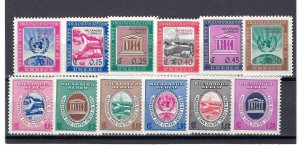 NICARAGUA #813-18,C424-29 MINT, VF, NH - WHOLESALE LOT OF 8 SETS