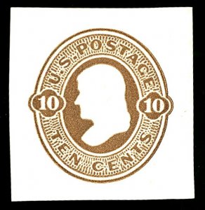 U.S. #U91 UNUSED CUT SQUARE