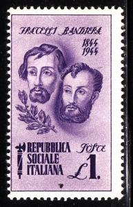 Italy - Italian Socialist Republic 33 - MNH