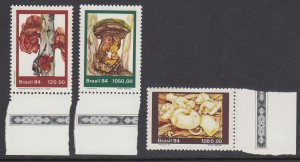 Brazil 1955-7 Fungi mnh