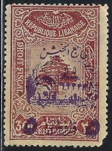 Lebanon RA1 MNG SCARCE CV350 T919