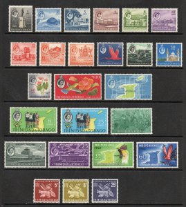 Trinidad & Tobago - SG# 284 - 307 MH (h rems)    -     Lot 0124125