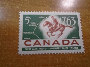 Canada #  413 var  LF  pap  MNH