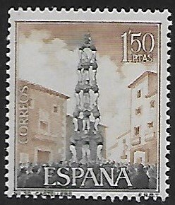 Spain # 1474 - Tower Builders Cataluna - MNH