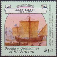 ST.VINCENT-BEQUIA 1988 - Scott# 253 Navigator $1.75 NH