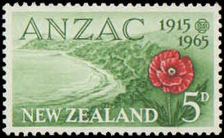 New Zealand #368-369, Complete Set(2), 1965, Military Related, Never Hinged