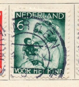 Holland 1934 Early Issue Fine Used 6c. 108943