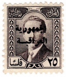 (I.B) Iraq Revenue : Duty Stamp 20f (Iraqi Republic OP)
