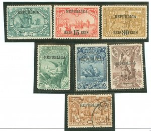 Portugal #185-191 Unused Single