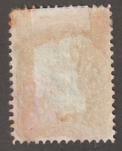 Persian stamp, Scott#600, used, hinged, 12ch, surcharged, #ed-165