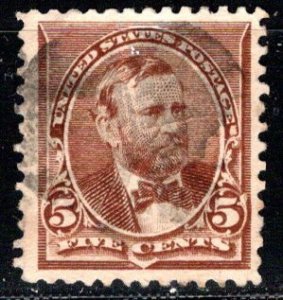 United States Scott # 223, used