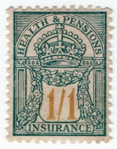 (I.B) George V Revenue : Health & Pensions Insurance 1/1d