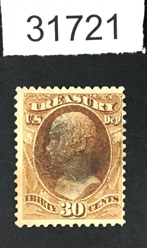 US STAMPS # O81 USED LOT #31721